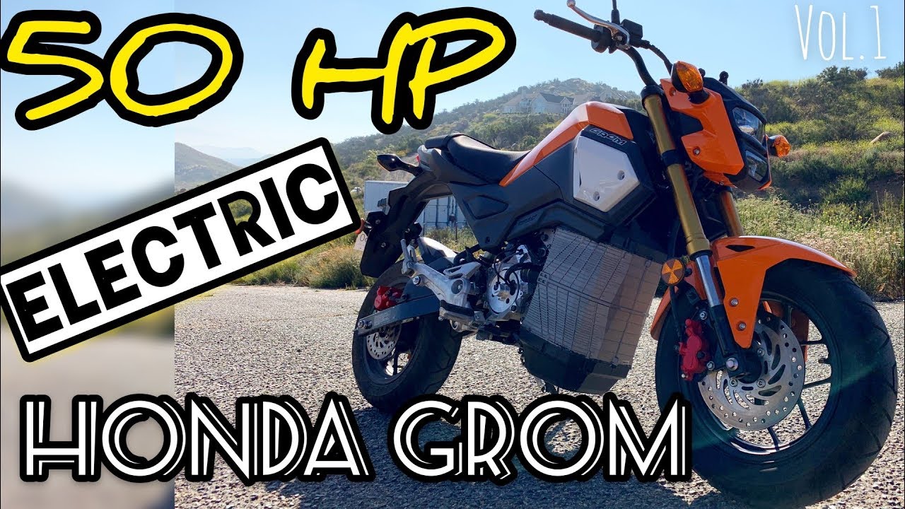 Project Electrom - A 50 HP Electric Honda Grom // Worlds Fastest Grom in the Making? Vol.1