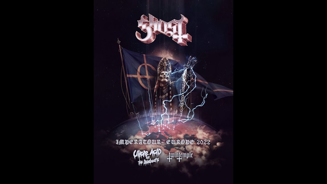 Ghost - Full Show- Live HD @Avicii Arena Stockholm Sweden 29/04-2022