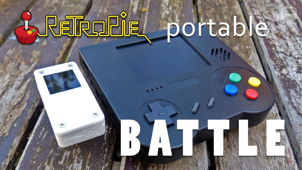 RetroPie portable gaming BATTLE RaspiBoy VS TinyPi Pro!