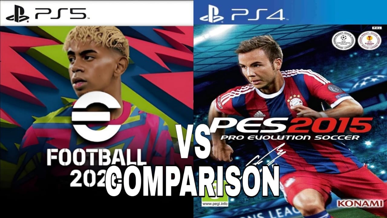 efootball 2026 PS5 Vs PES 2015 PS4
