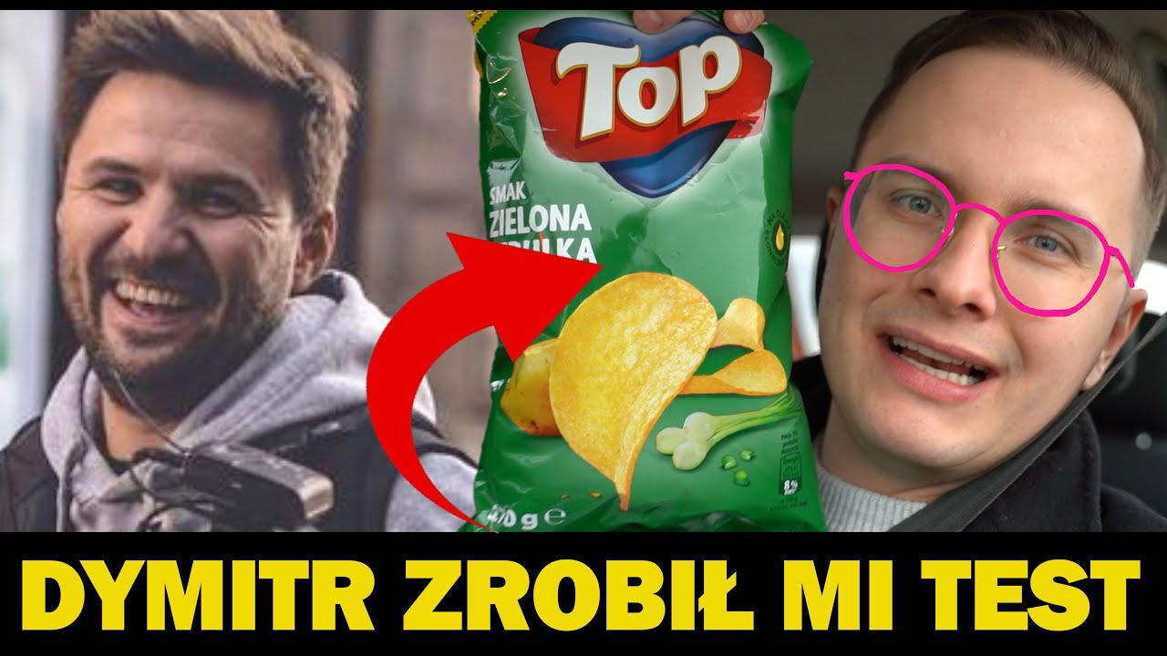 DYMITR ZROBIŁ MI TEST JEDZENIA - CZY ZGADNĘ?!