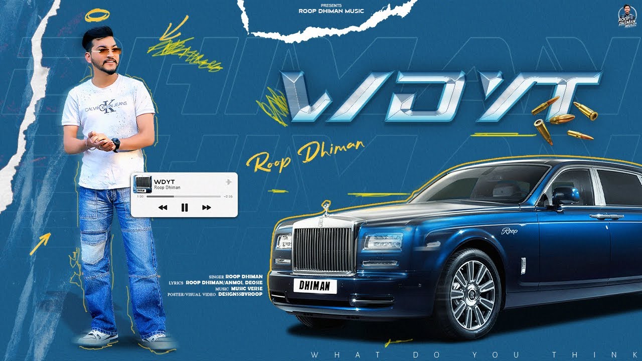 WDYT (VISUALIZER) ROOP DHIMAN | LATEST PUNJABI SONGS 2025