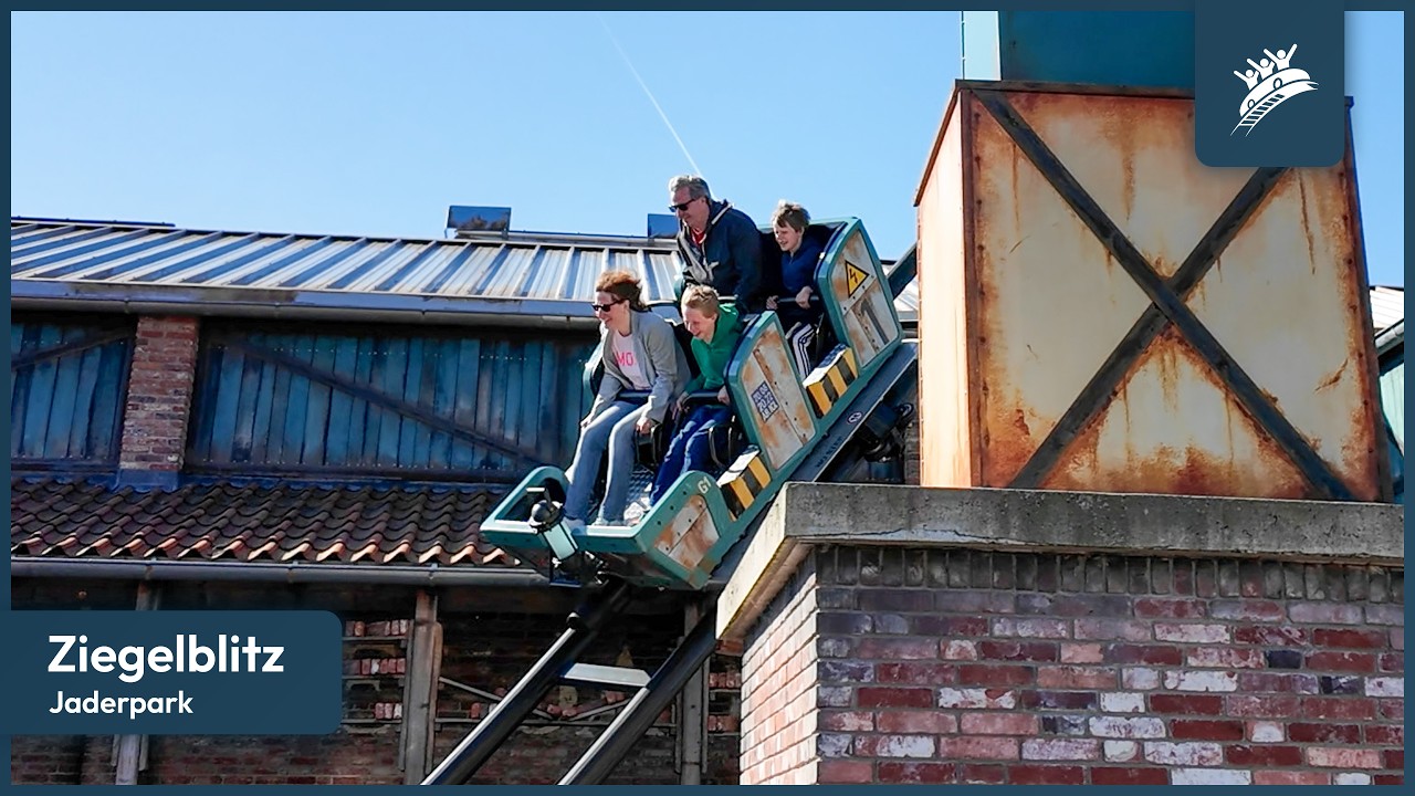 Ziegelblitz On- and Off-Ride - Gerstlauer Bobsled Coaster at Jaderpark (2025)