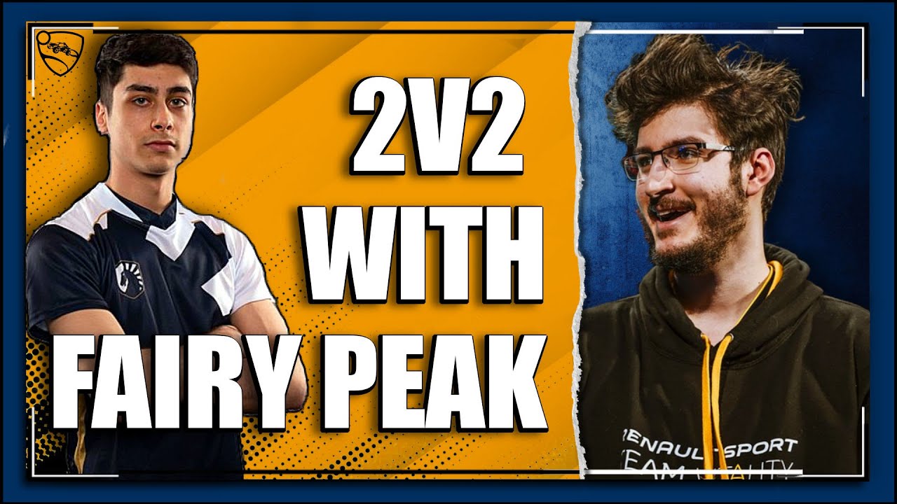 Рейтинг 2 на 2 с пиком фей // Rocket League