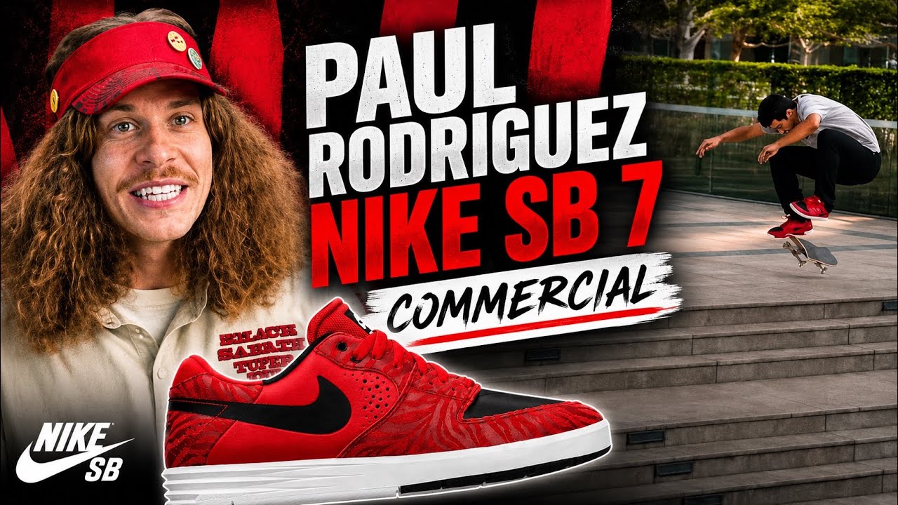 Paul Rodriguez Nike SB 7 Commercial