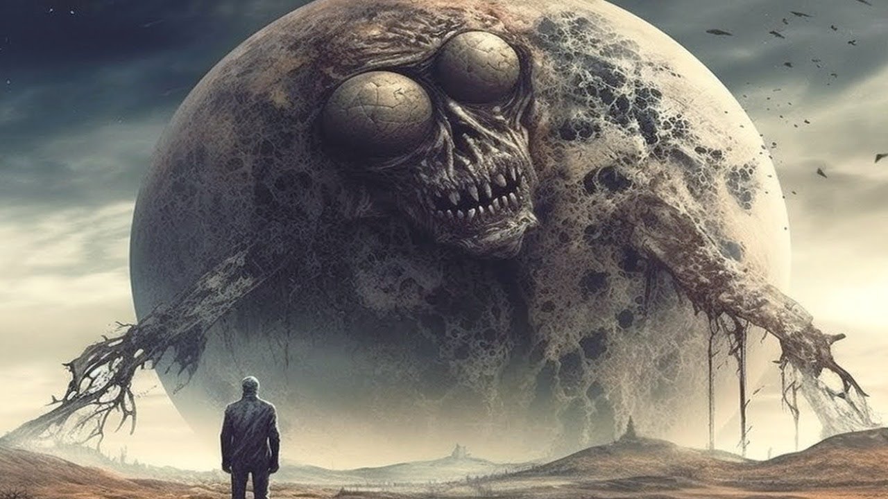 La Luna Cae En La Tierra Y Resulta Ser Falsa Y Estar Poblada De Mutantes Con Inteligencia Artificial