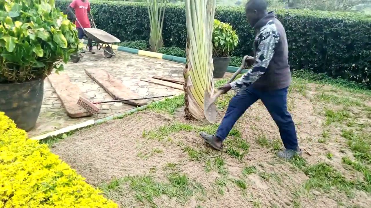 compound levelling in Uganda