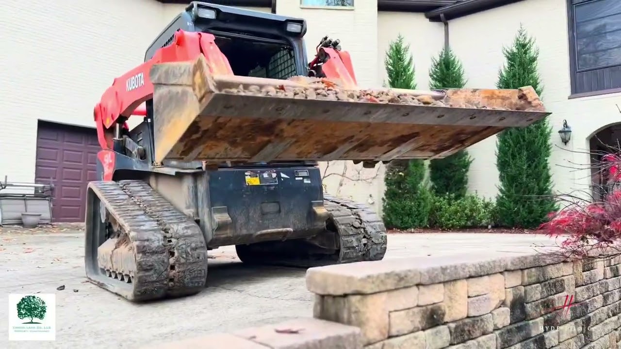 Decorative stone installations 