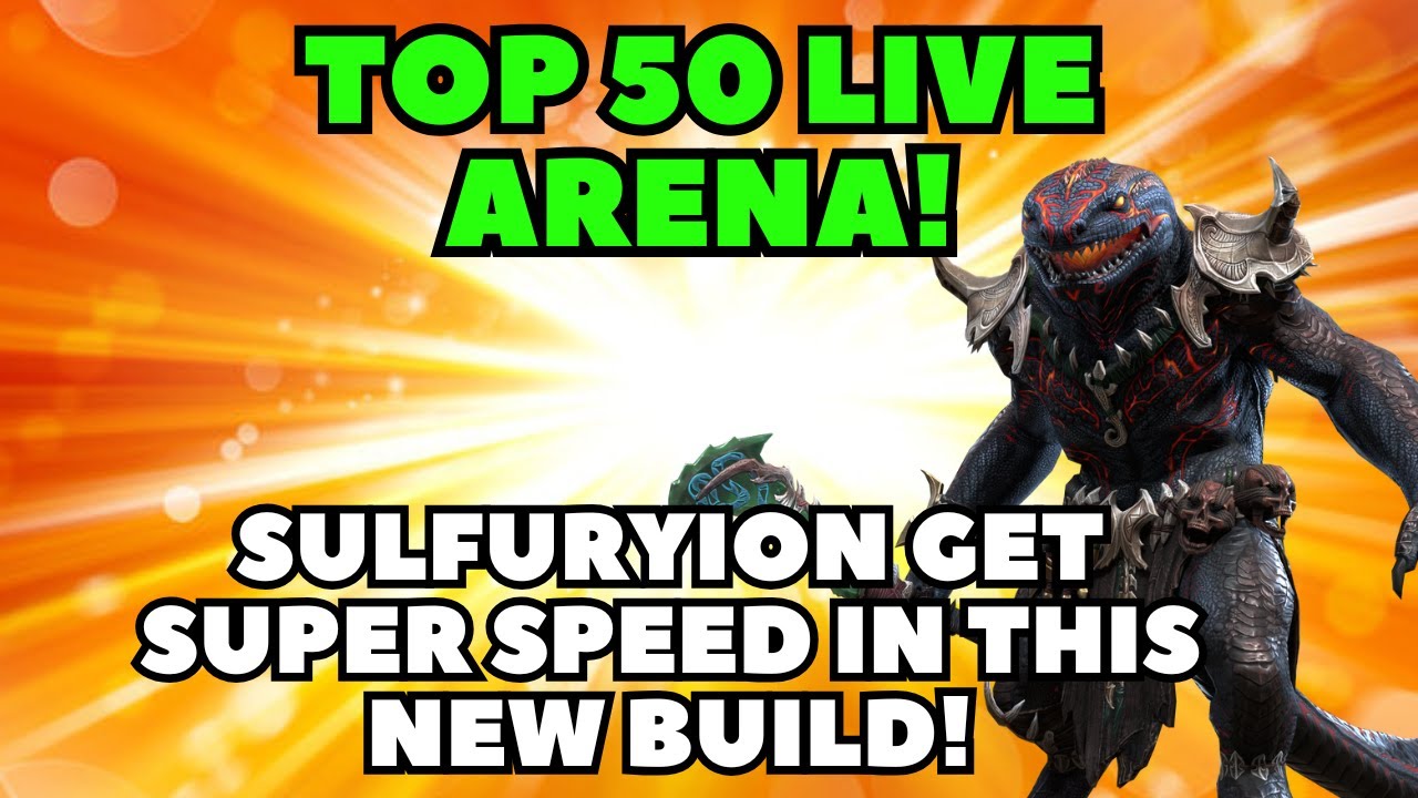 Sulfuryion Goes Quick With This New Build!