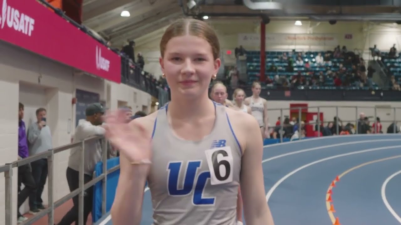 Девушки, забег на 1 милю, секция 2 - Отборочные соревнования Millrose Games 2026 [Полная запись з...