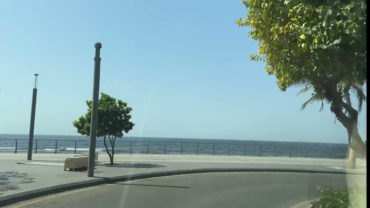 Beautiful view of Corniche Jeddah 