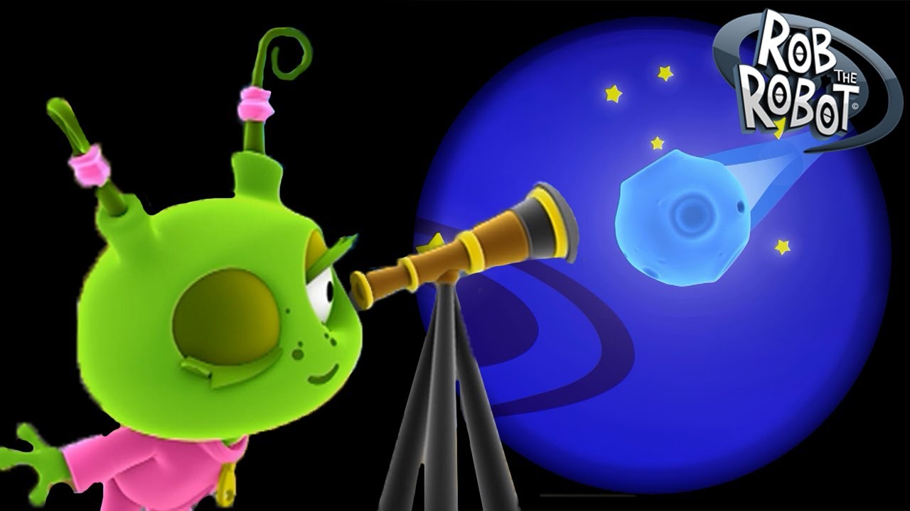 Learn Astronomy with Ema! ✨🔭 | Rob The Robot | Preschool Learning