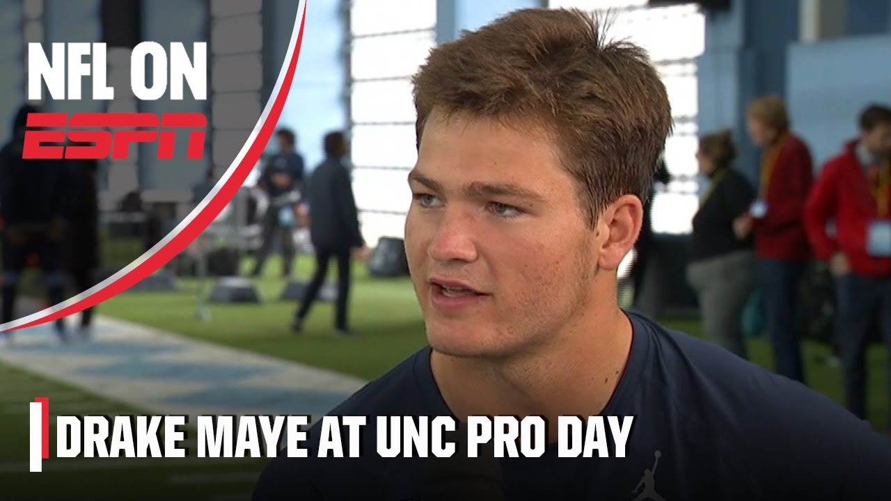 Drake Maye: 'I'm a proven winner ready to compete' ahead of 2024 NFL Draft | NFL on ESPN