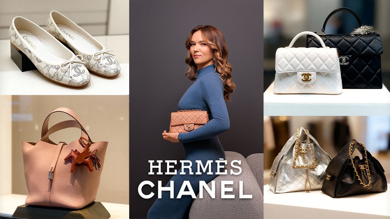Chanel, Hermes, the best bags, shoes for Autumn. 