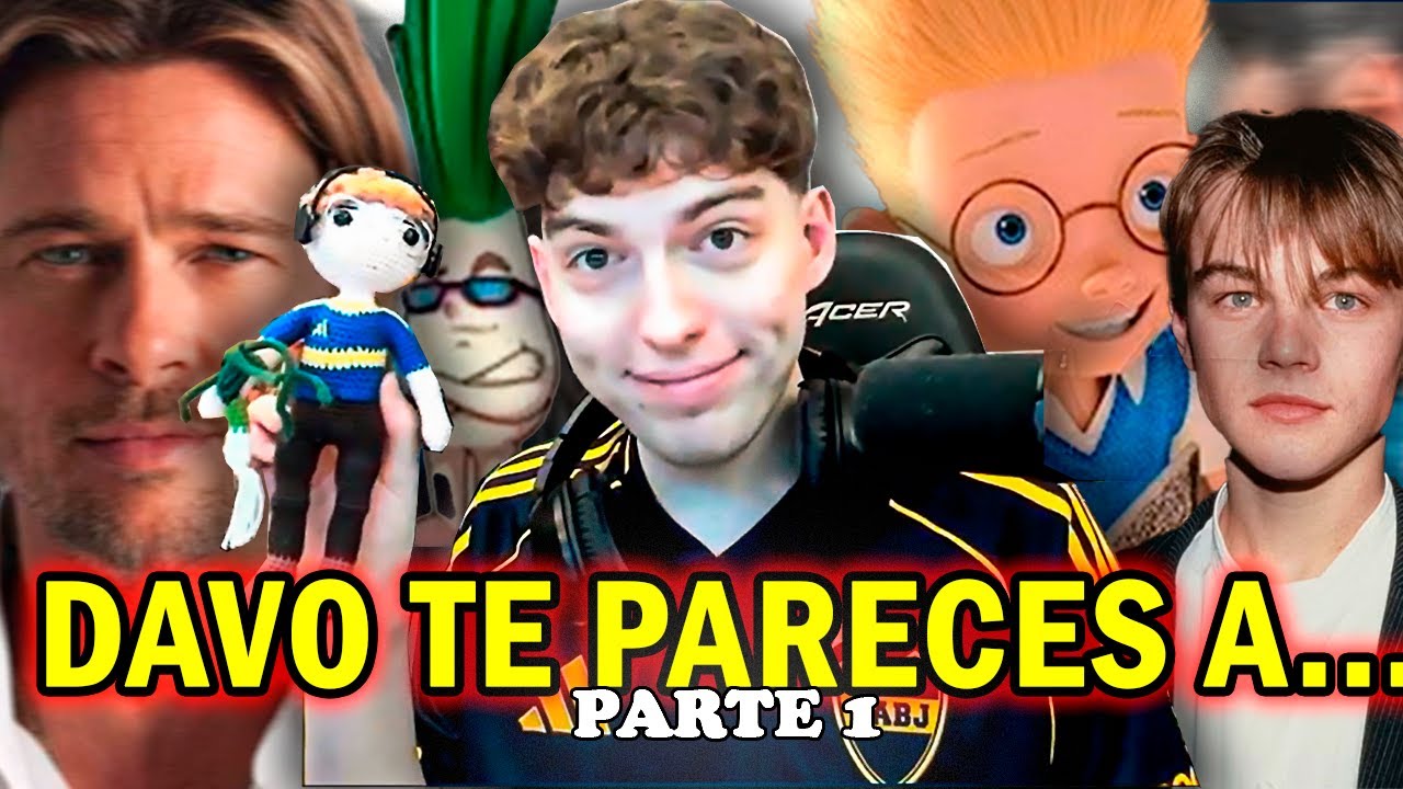 10 MINUTOS DE DAVO TE PARECES A *BRAD PIT, PUERRO, MU&Ntilde;ECO DE DAVO PERUANO | PARTE 1