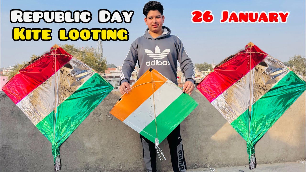 26 January Republic Day kite looting 😍🪁