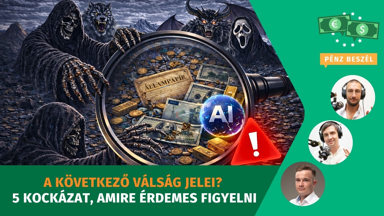 5 piaci kockázat, ami összezúzhatja a pénzünket