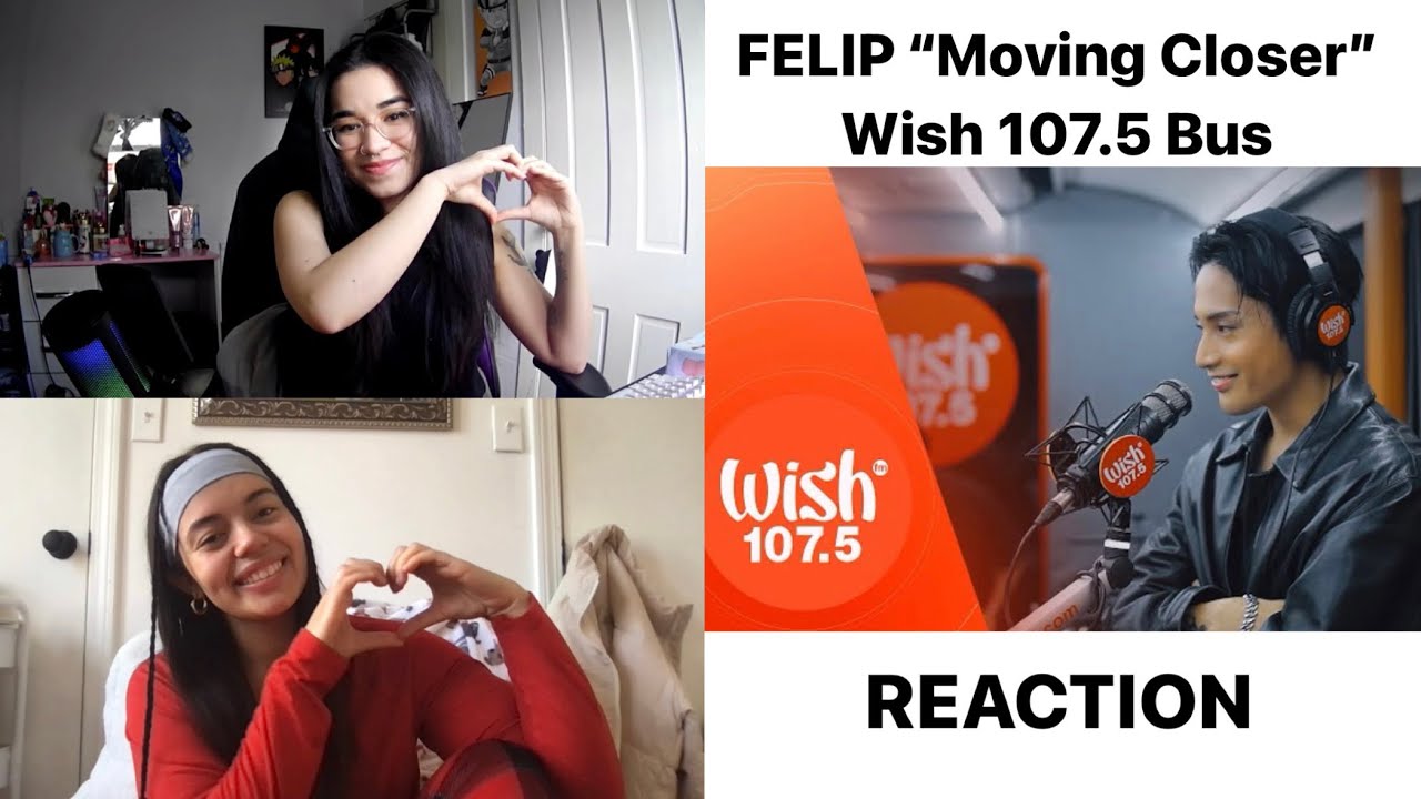 FELIP performs “Moving Closer” LIVE on Wish 107.5 Bus (Reaction)