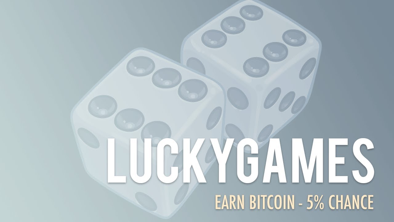 Luckygames - Earn Bitcoin with 5% chance strategy