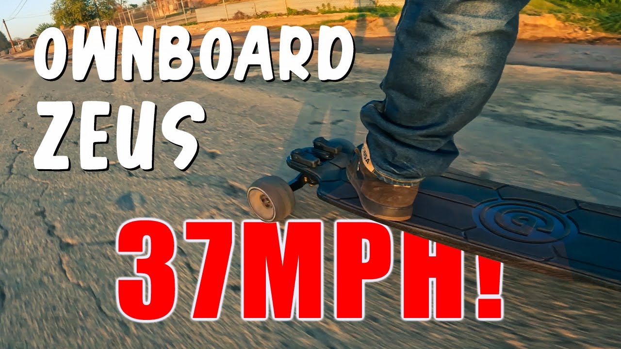 OwnBoard ZEUS // BEST ELECTRIC SKATEBOARD OF 2021 
