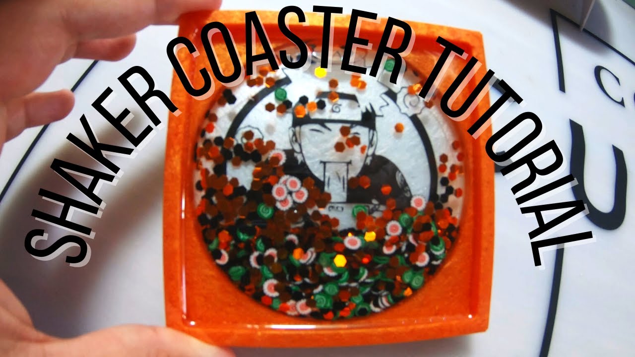 Shaker Coaster Tutorial | Naruto Shaker Coaster | How to Resin Shaker Coaster