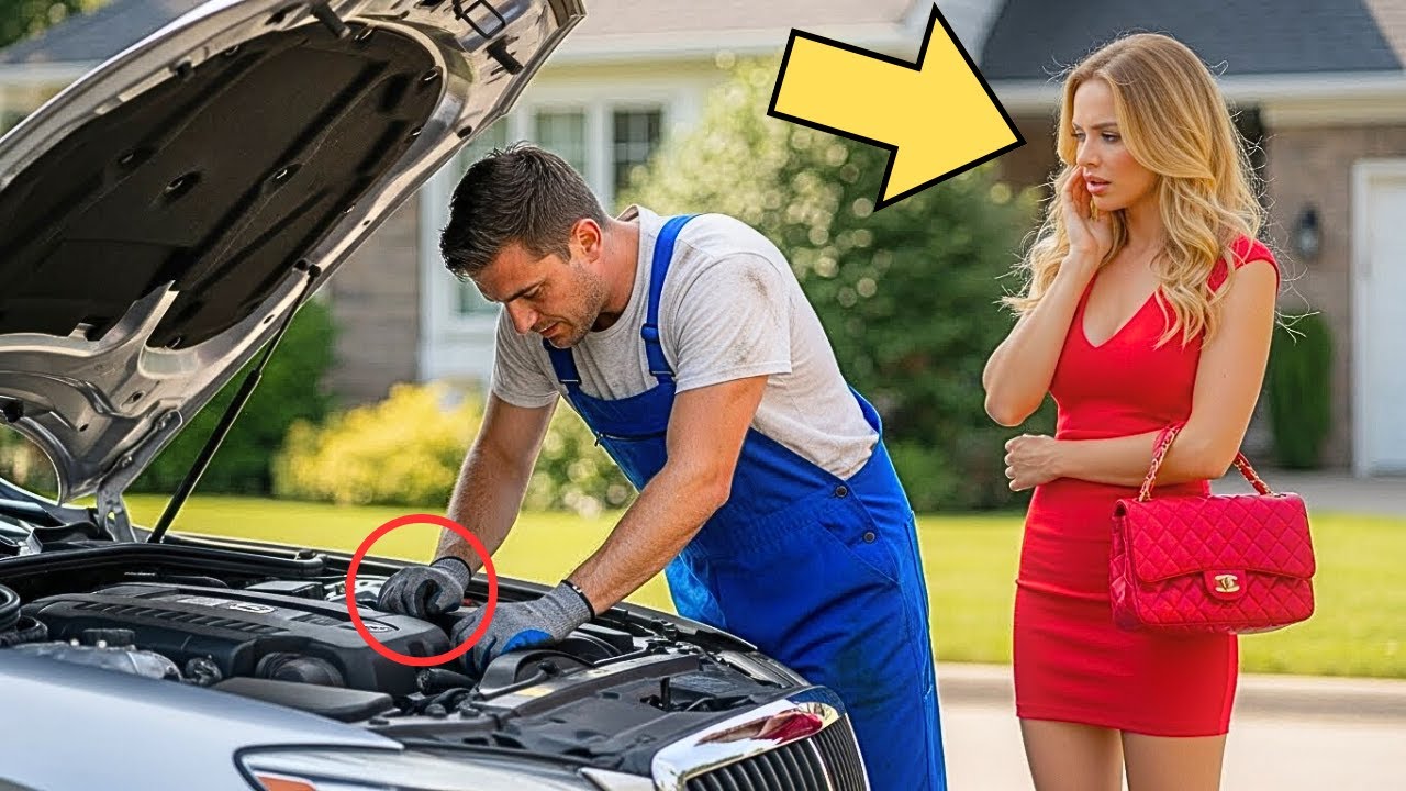 LA VECINA LE PIDIÓ REPARAR SU SHELBY… EL MECÁNICO POBRE NO SABÍA QUE ERA HEREDERA MULTIMILLONARIA