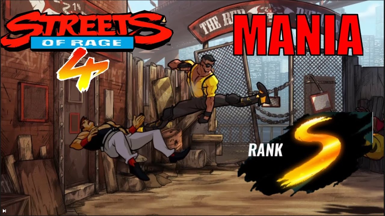 Streets of Rage 4 - Arcade Mania (Adam) S Rank Score