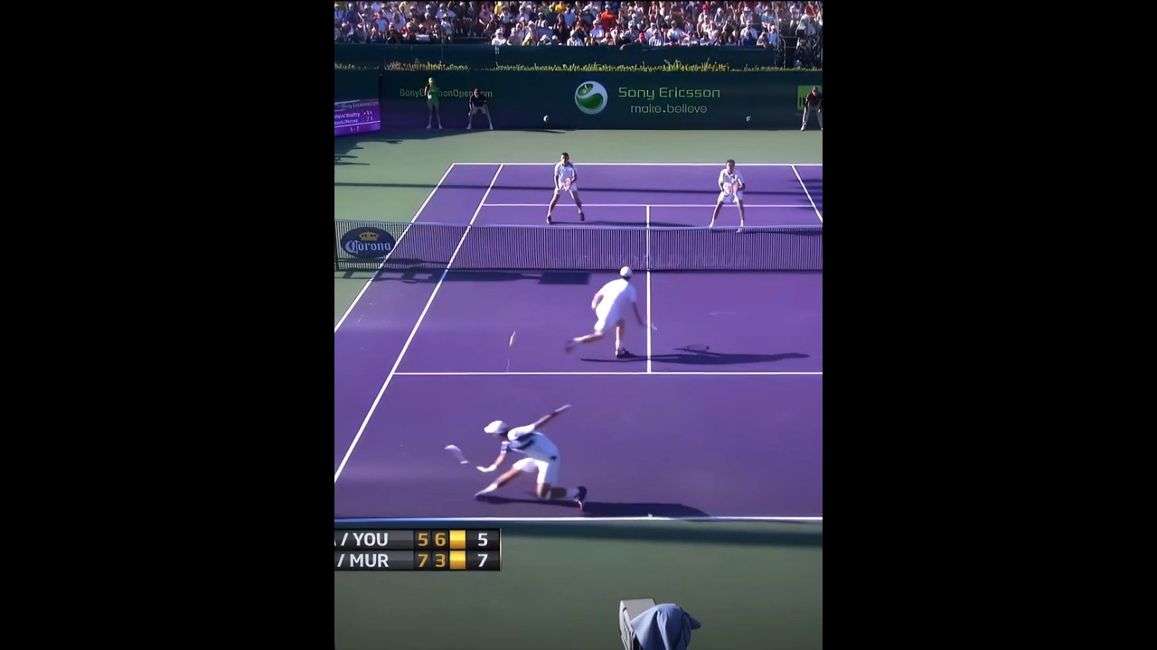 When Djokovic and Murray Teamed Up 😂👀