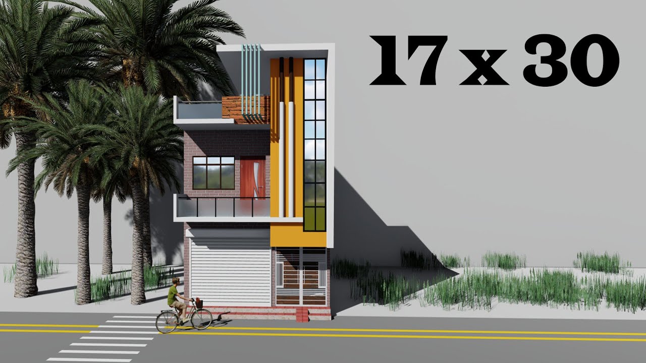 17 BY 30 HOUSE PLAN !! 17X30 SHOP DESIGN !! 17*30 GHAR KA NAKSHA