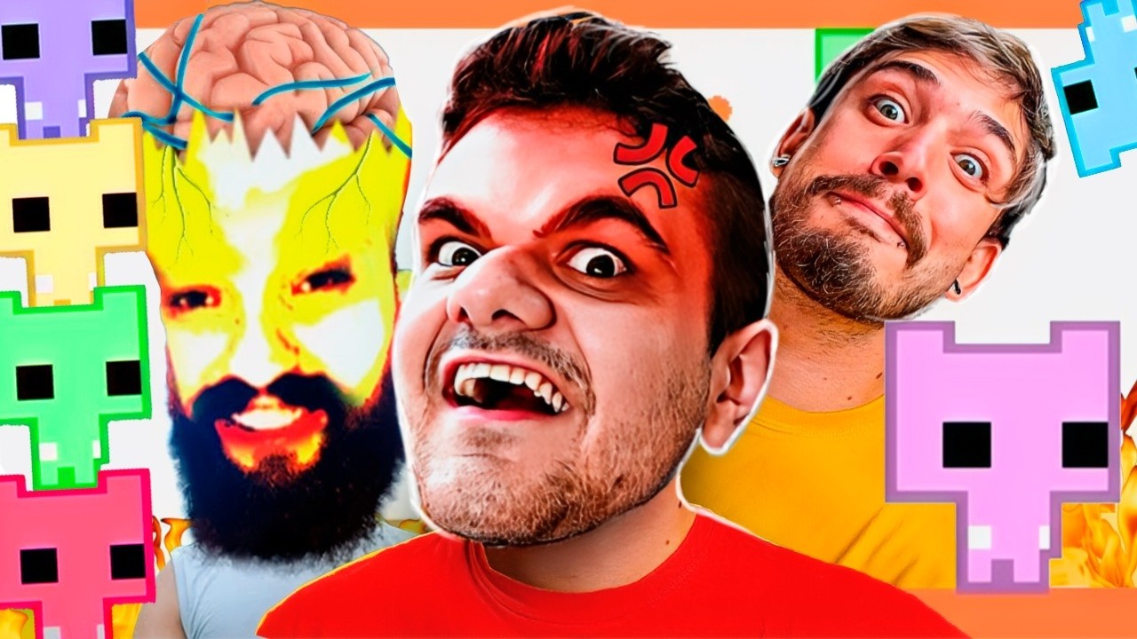 Jogar PICO PARK 2 em oito pessoas foi um ERRO