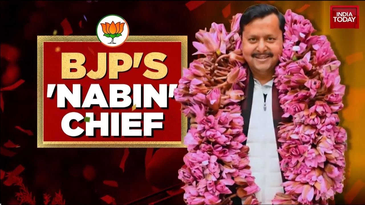 Nitin Nabin Takes Charge As BJP National President; PM Modi Calls Him 'My Boss' | India Today