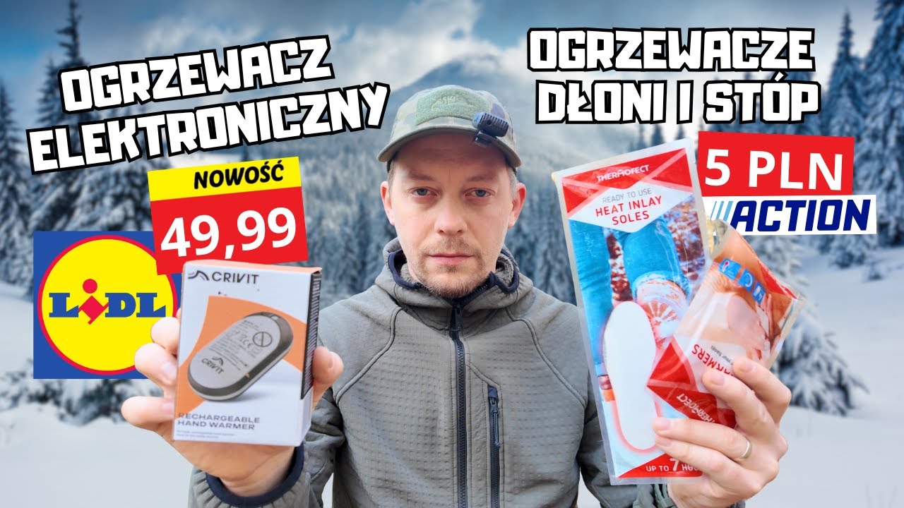 Ogrzewacz do rąk z LIDLA za 50 PLN i inne gadżety