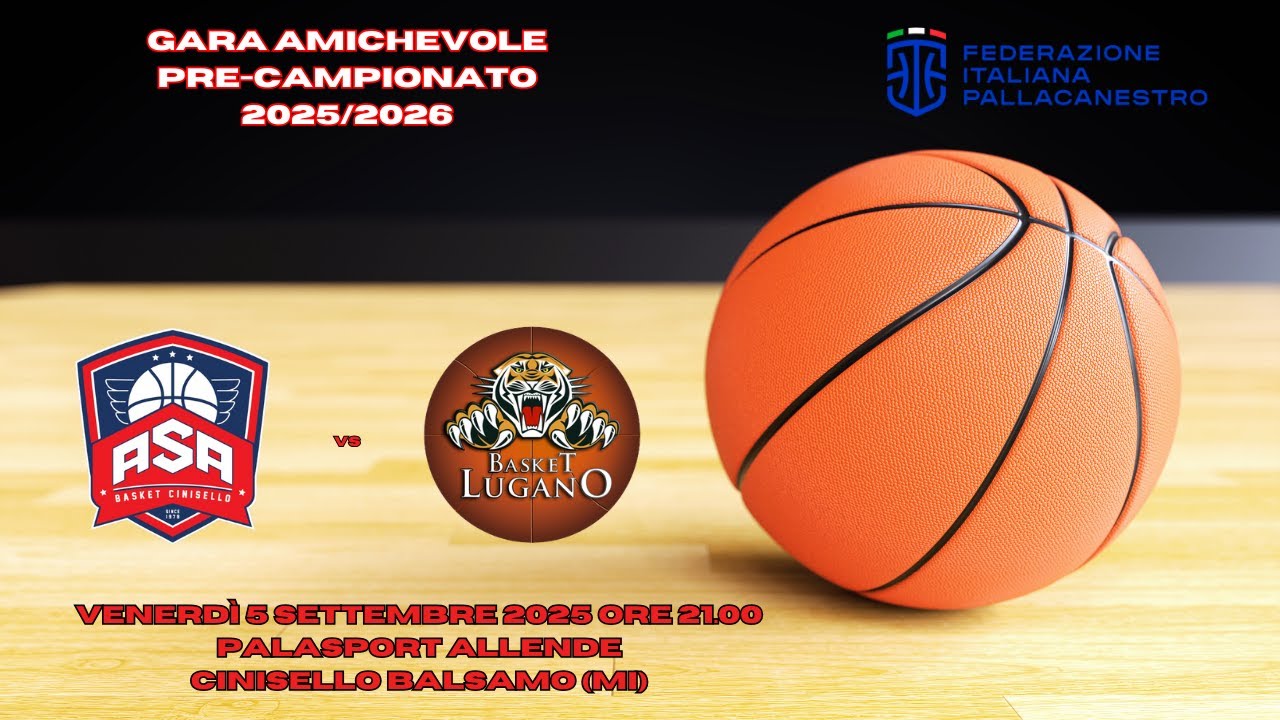 ASA Basket Cinisello vs Lugano Tigers U23
