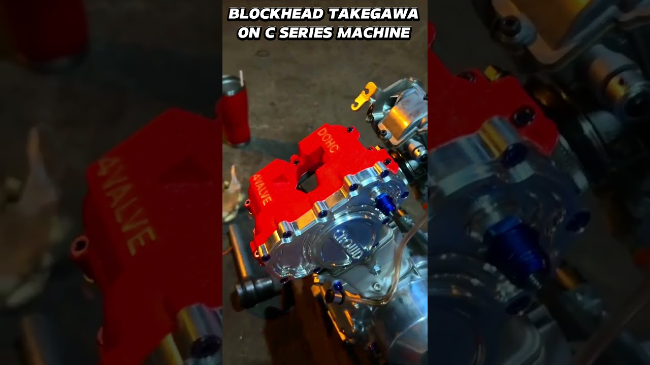 C-Series Engine with Takegawa Block Head – High-Performance Motor Build 