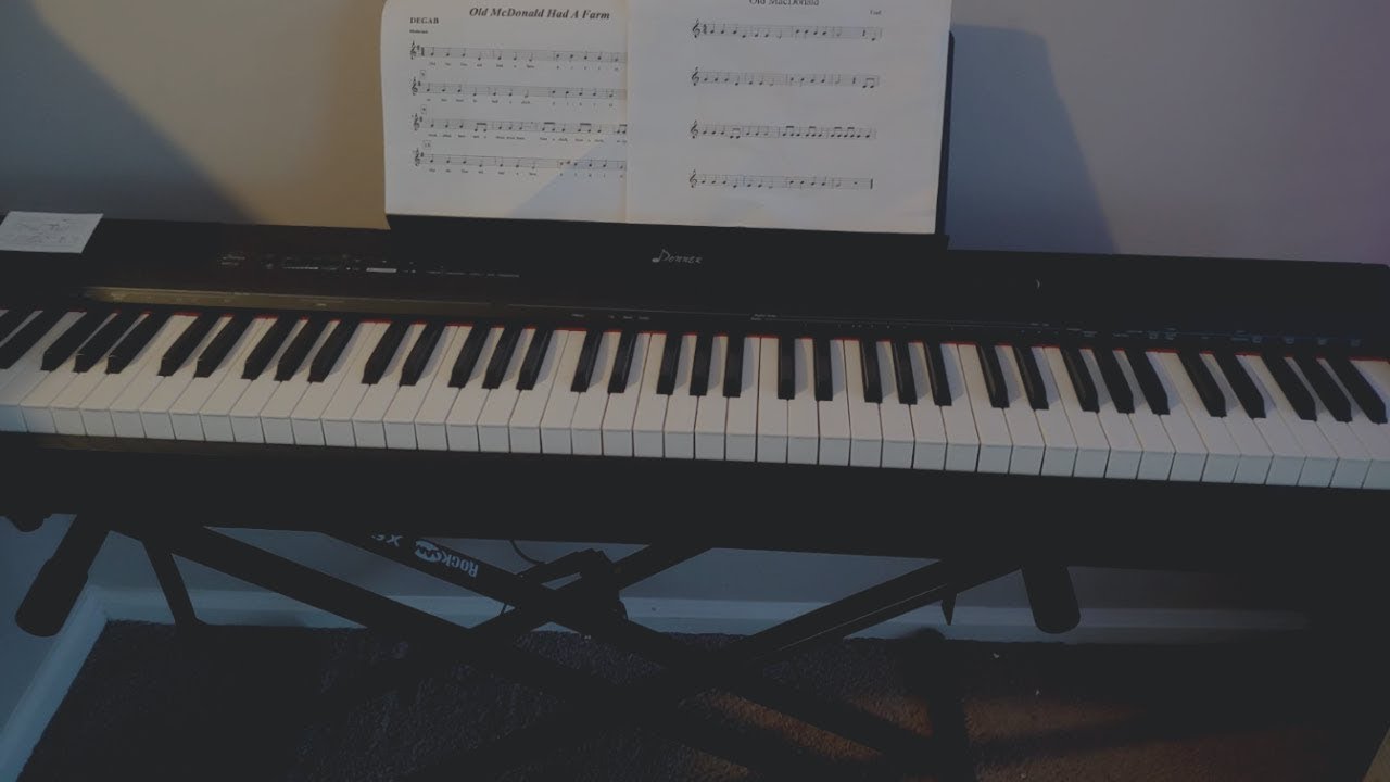 Donner DEP-10 Beginner Digital Piano Review | 88 Key Full-Size Semi-Weighted Keyboard