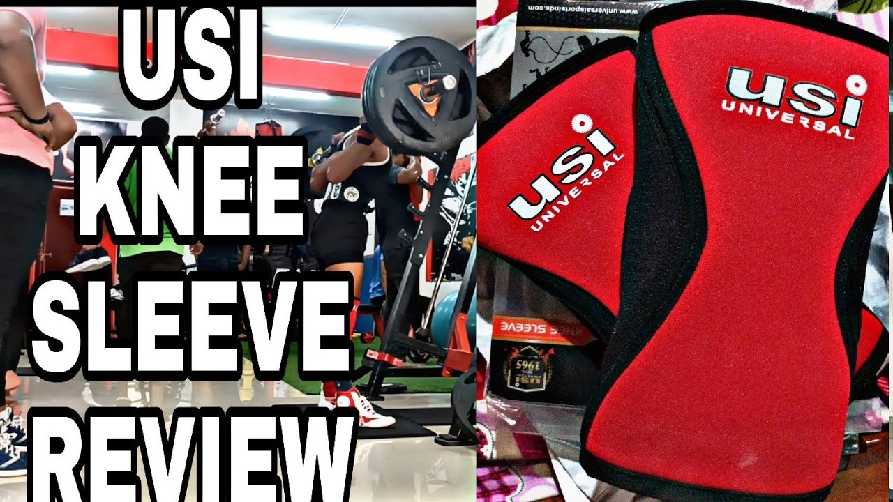 USI KNEE SLEEVE REVIEW POWERLIFTING HEAVY SQUAT