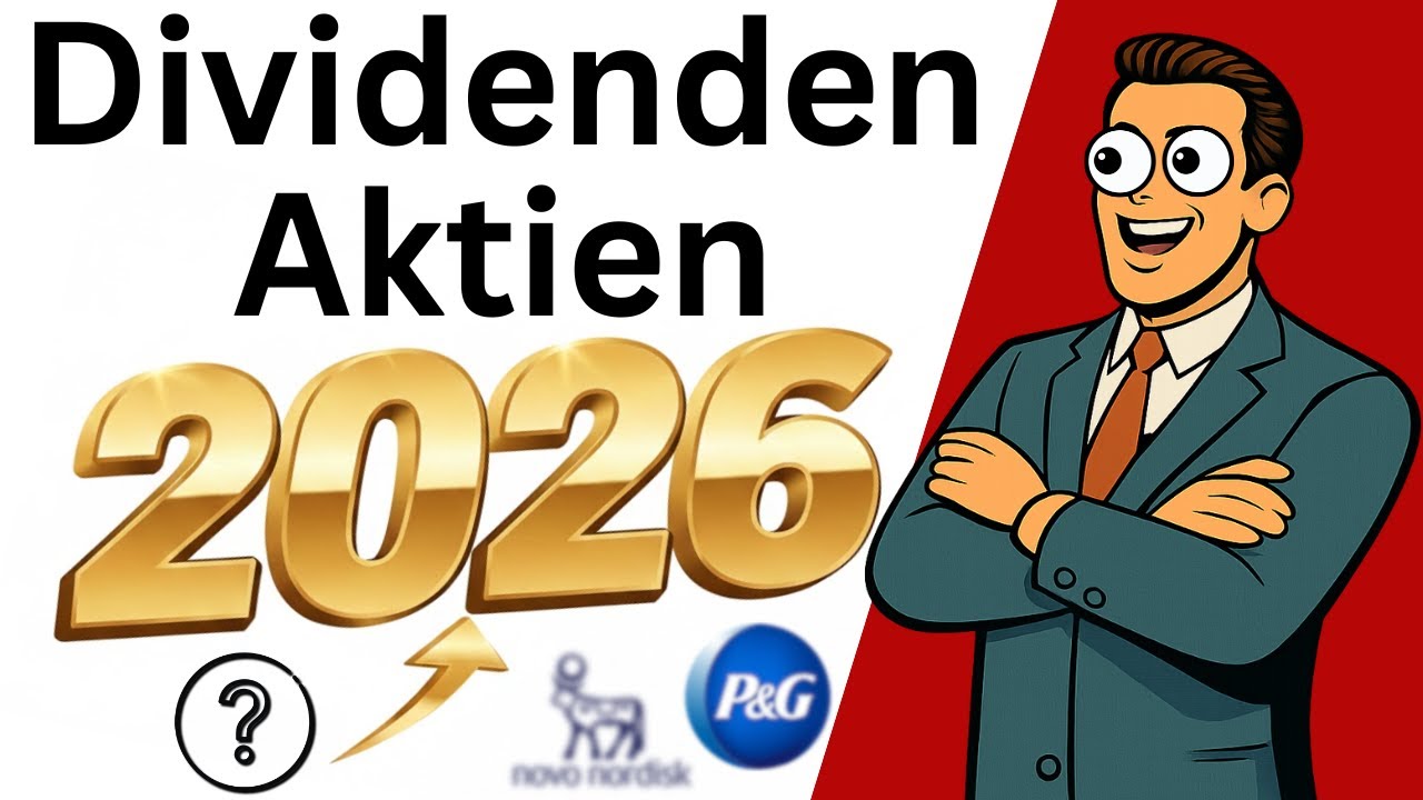 Die Besten Dividendenaktien f&uuml;r 2026! 🚀