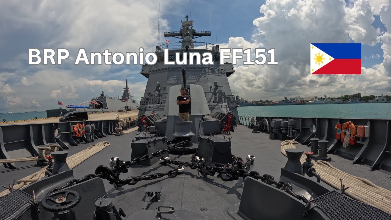 Walk with me inside BRP Antonio Luna FF-151(FILIPINO WARSHIP)