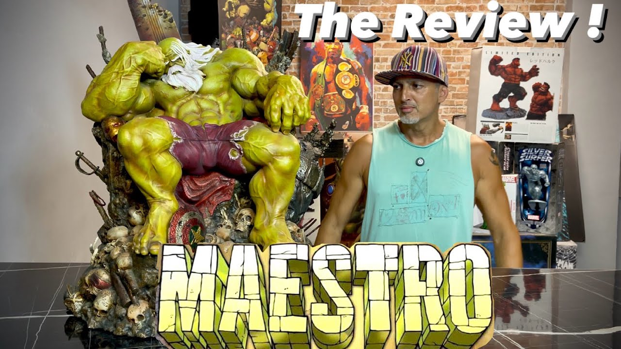 Maestro on Throne 1/4 scale custom statue Hulk 