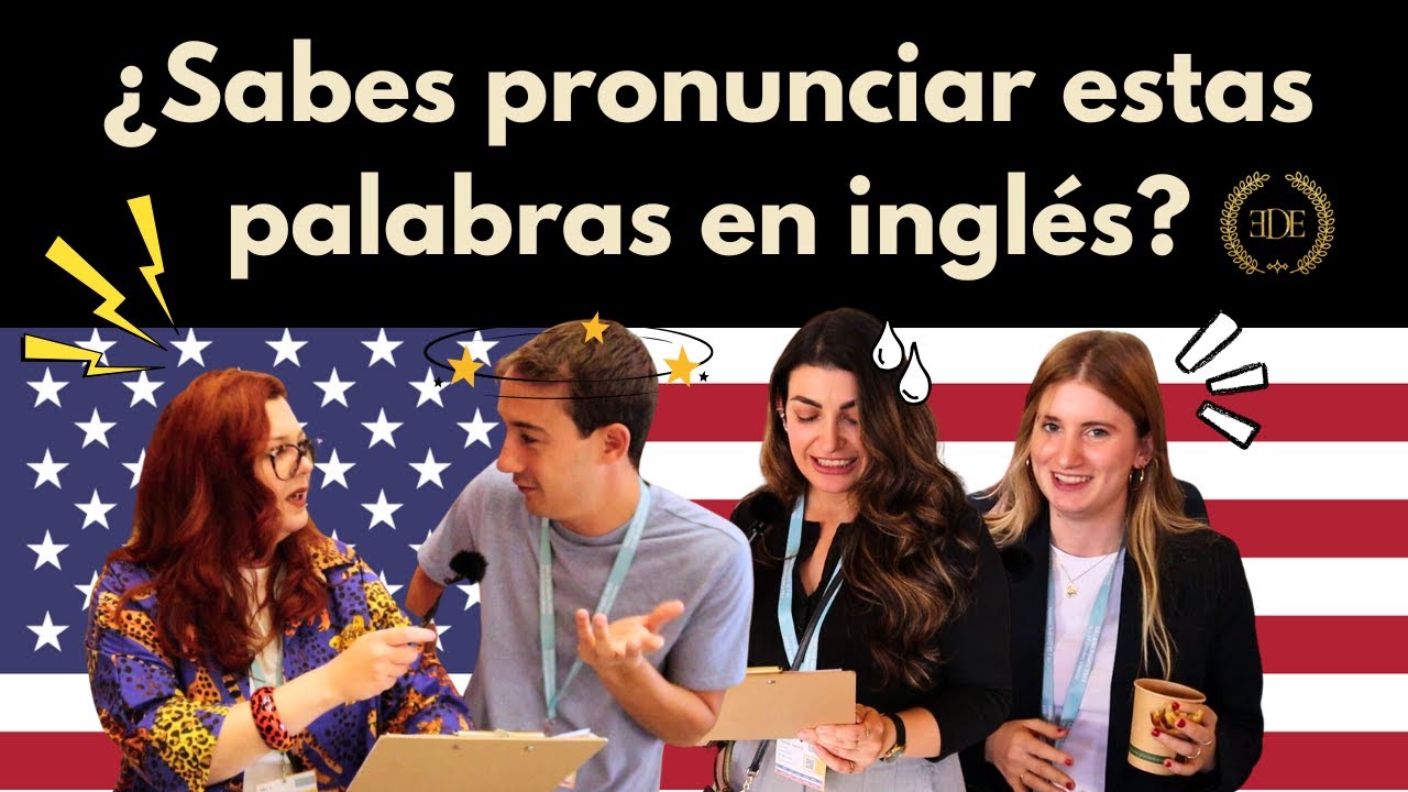 ¡Reto de pronunciación en Edu-Con! ¿Cómo hablan inglés los creadores de contenido?