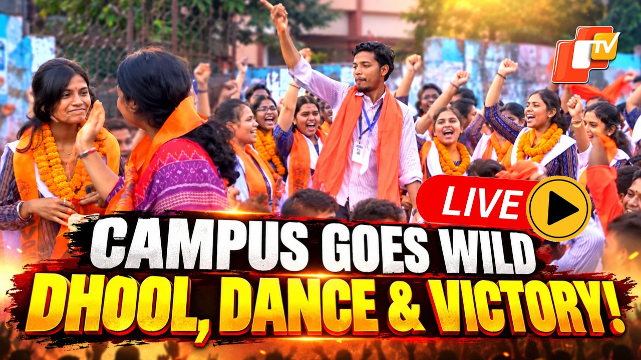 🔴LIVE | Student Union Elections: Victory Celebrations Rock Odisha Colleges | OTV