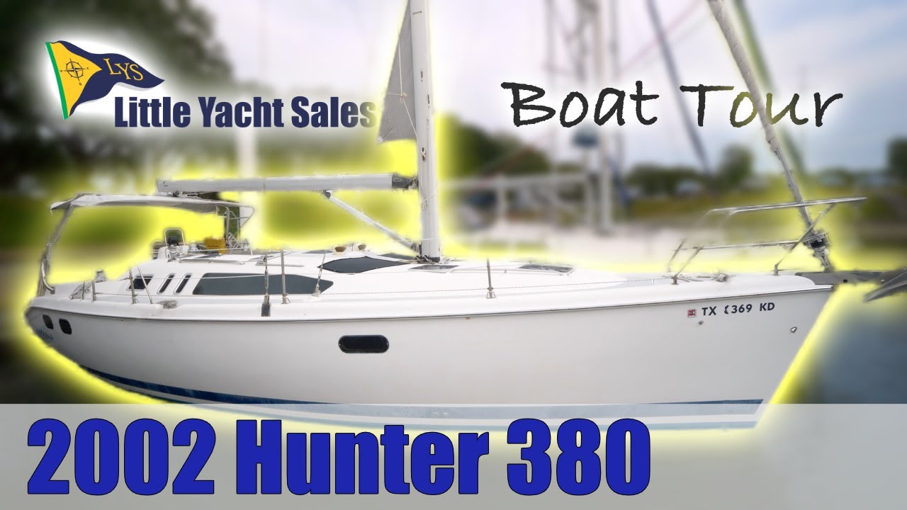 SOLD!!! 2002 Hunter 380 Sailboat [BOAT TOUR] - Little Yacht Sales