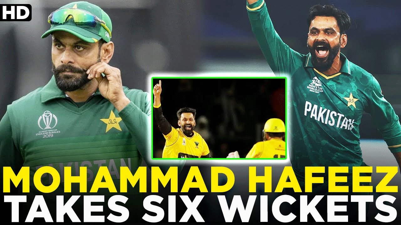 Mohammad Hafeez 6️⃣ Wicket | Sensational Spell By Professor | PCB | MA2A