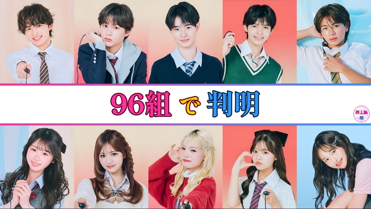 【今日好き】カップル96組を学年別にしたら、高3が強すぎた！