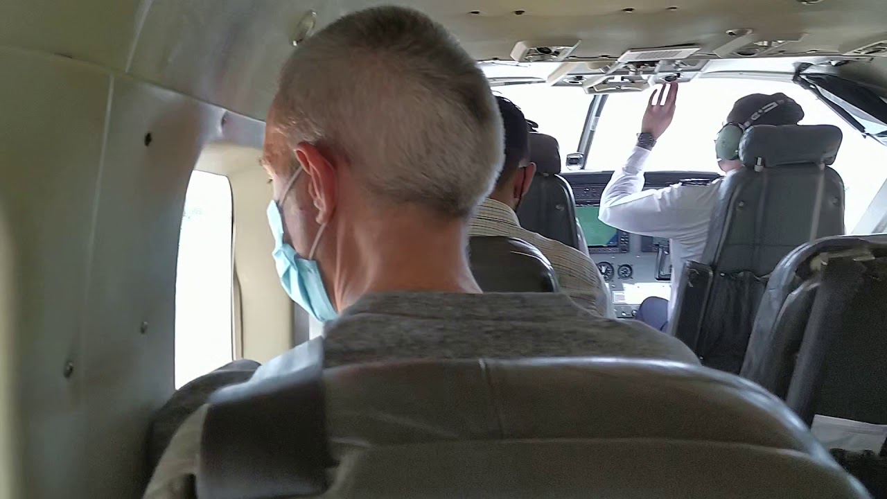 Despegue en un Cessna 208 Grand Caravan. Aeropuerto de Bilwi Puerto Cabeza La Costeña Nicaragua!.