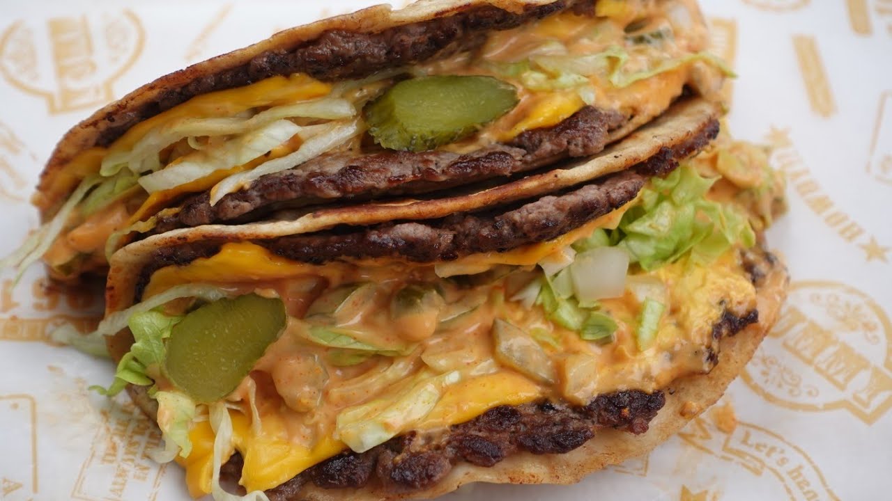 Smash Burger Tacos,Ramadan Special Recipe By Recipes Of The World