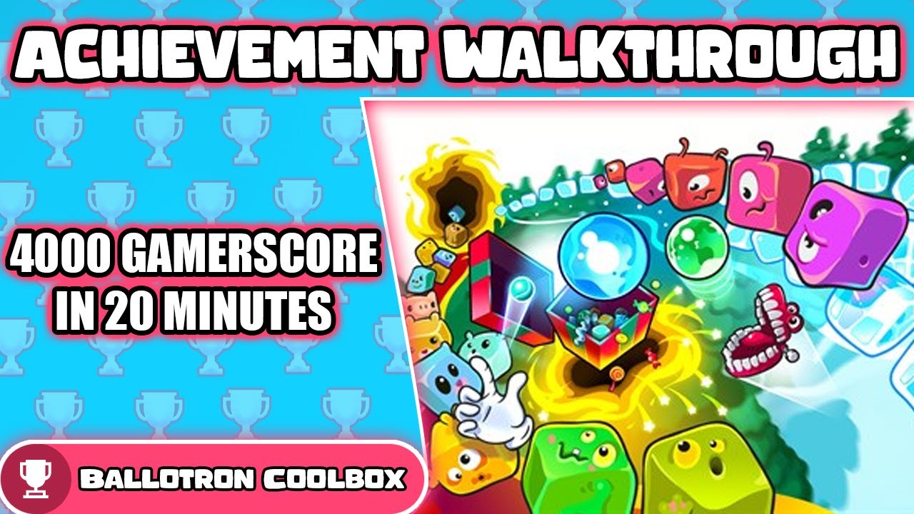 Ballotron Coolbox Complete Walkthrough - 4000 GAMERSCORE IN 20 MINUTES!