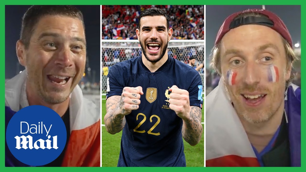 France 2-0 Morocco: French fans reaction to reaching World Cup Final 2022