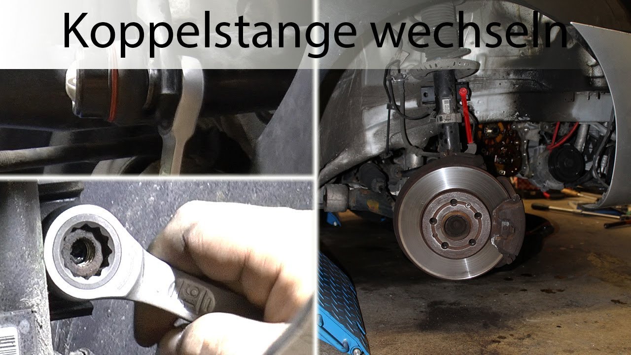 🛠️ Koppelstange, Pendelstütze, Stabistange wechseln bei VW, Audi, Skoda, Seat Ibiza Bj07 DE