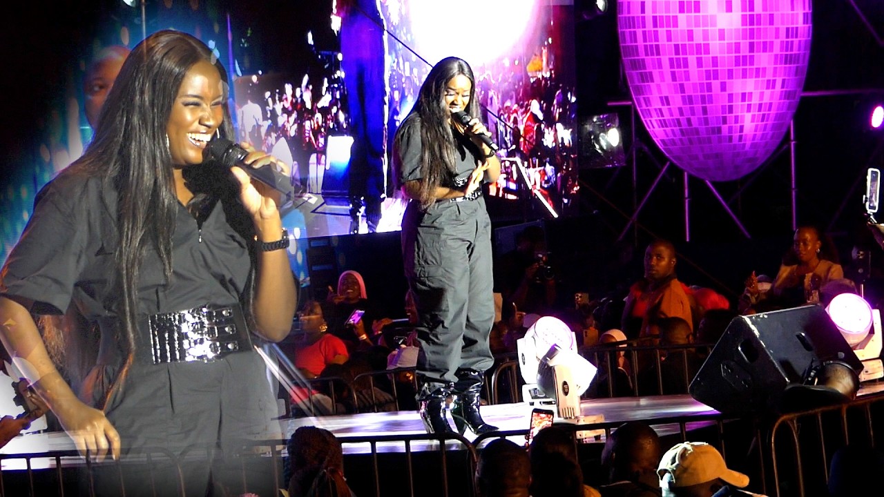 Juliana kanyomozi  live at Sheraton  valentine s day 
